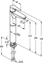 Load image into Gallery viewer, POLARIS single lever high-raised XL basin mixer (RAK 10061)