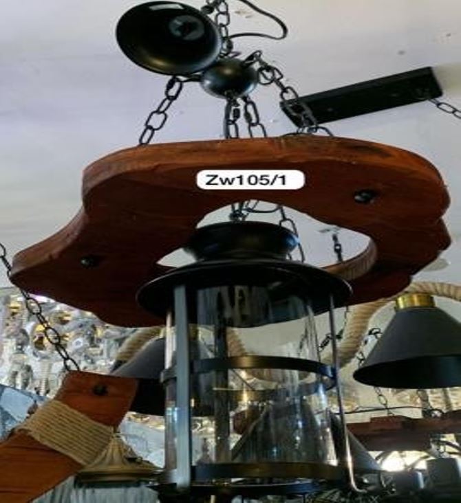 Hanging light Wooden