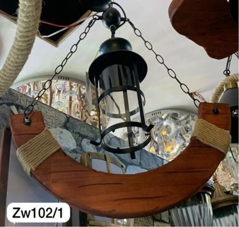 Hanging light Wooden