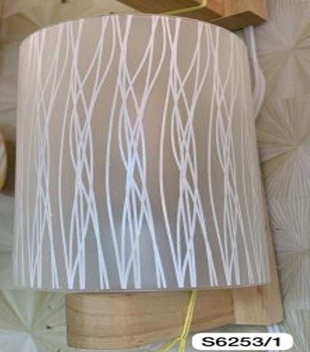 Wall Lamp with Glass
