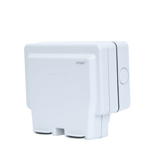 Load image into Gallery viewer, Double Switch Socket 13A Waterproof
