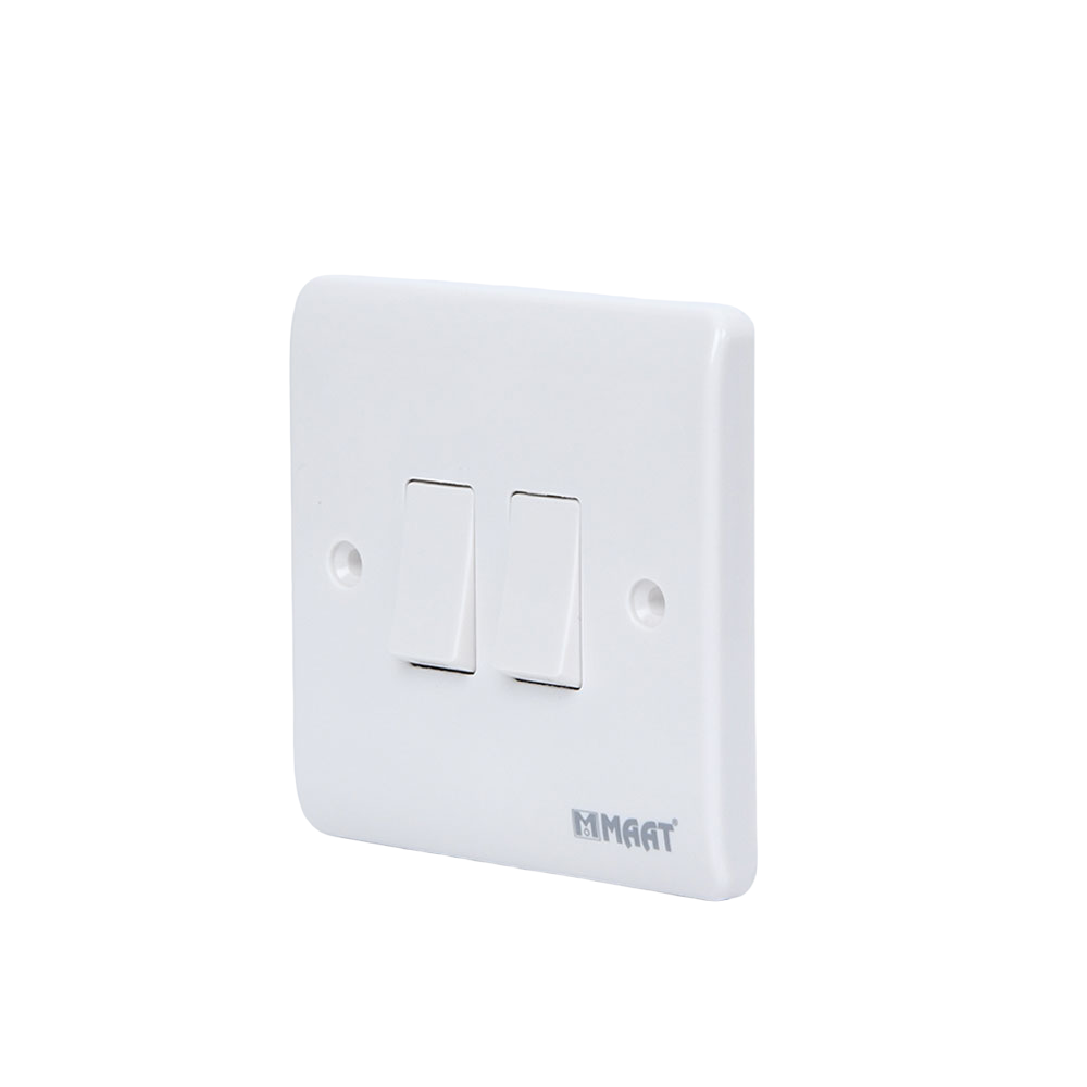 MAAT Z301 10A 2GANG 2 WAY SWITCH