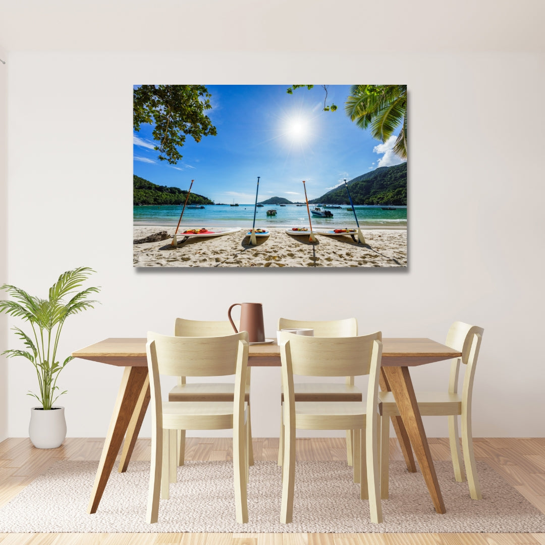 Port Launey Mahe island, Seychelles Wall art