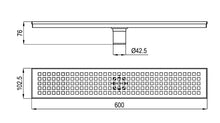 Load image into Gallery viewer, Shower channel RAK90731B (Shower floor drain)
