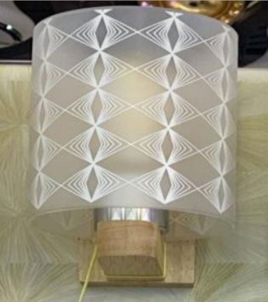 Wall Lamp With Glass