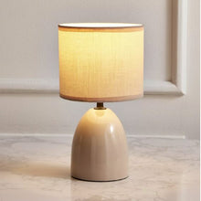 Load image into Gallery viewer, Table lamp Selene Ceramic Table Lamp - 28 cm Taupe
