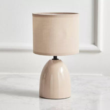 Load image into Gallery viewer, Table lamp Selene Ceramic Table Lamp - 28 cm Taupe
