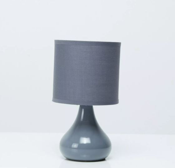 Table Lamp Corinth Ceramic Taupe - 23 cm