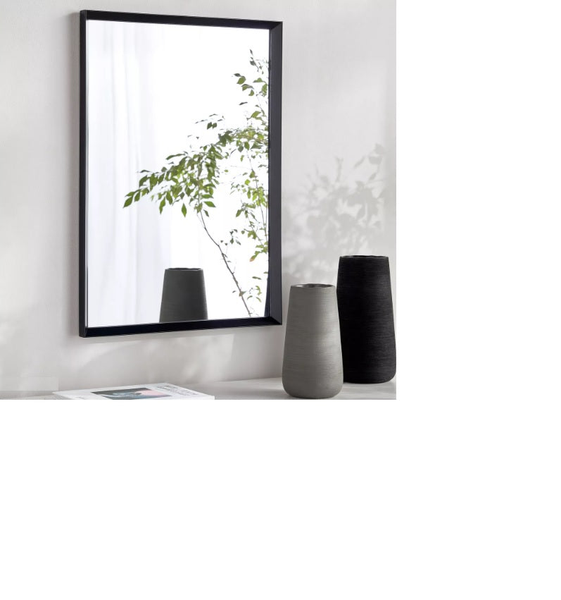 Lisbon Wall Mirror - 73x53 cm Black