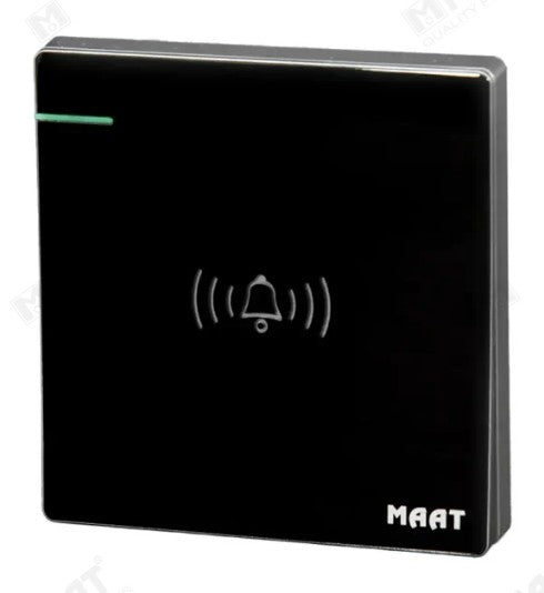 MAAT DOOR BELL SWITCH GLASS BLACK