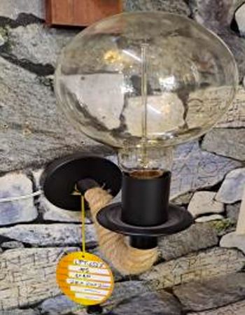 Wall light With Rope