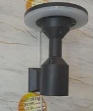 Wall light Black Round