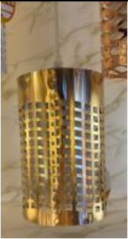 Pendant Light Single Gold