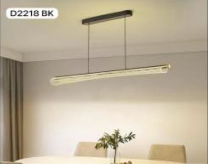 Hanging light D2218 BK