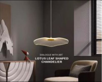 Pendant Light Single Lotus Leaf Shaped