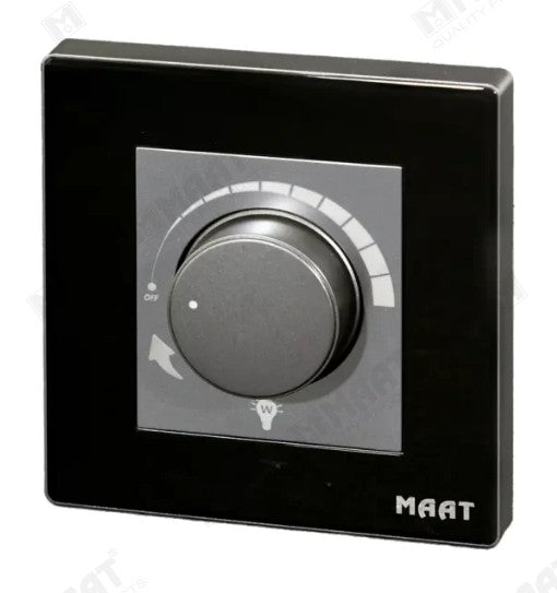 MAAT LIGHT DIMMER GLASS BLACK
