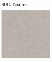 Simpolo Courtyard Ash Brown Soil Texture 598x598mm tiles