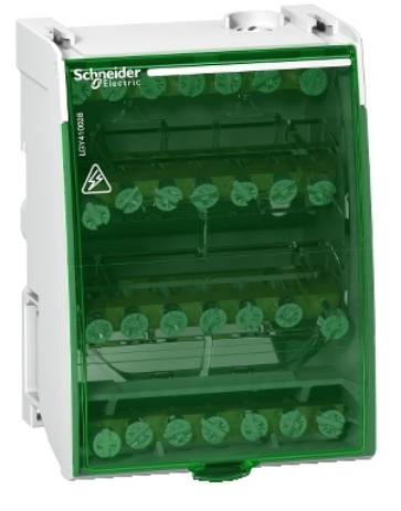 Schneider Distribution block 4P100A