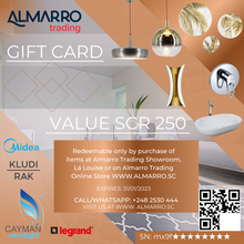 Load image into Gallery viewer, Almarro Gift Card
