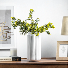 Load image into Gallery viewer, Stripe Vase White
