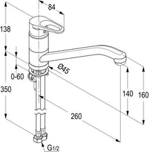 Load image into Gallery viewer, POLO single lever sink mixer (RAK 30014)
