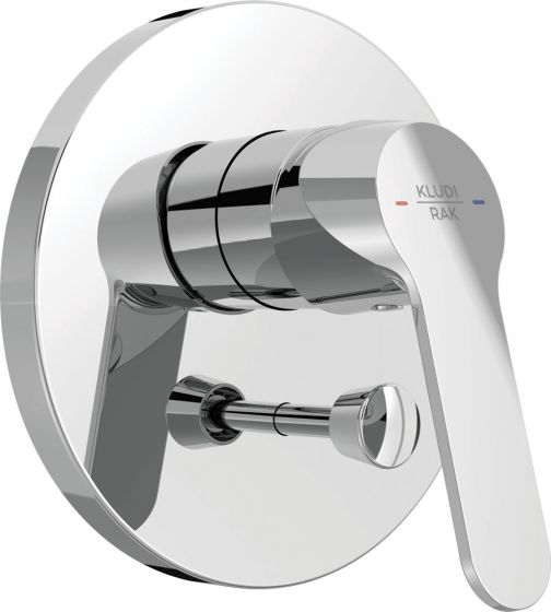 PEAK concealed single lever bath and shower mixer, trim set (RAK 18075)