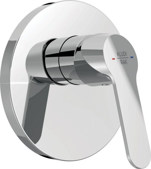 PEAK concealed single lever shower mixer, trim set (RAK 18079)