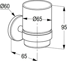 Load image into Gallery viewer, CALIBER tumbler holder, glass (RAK 21007)
