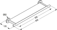 Load image into Gallery viewer, CALIBER glass shelf RAK 21013
