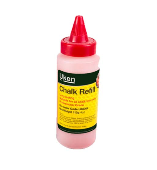 Chalk line powder Red