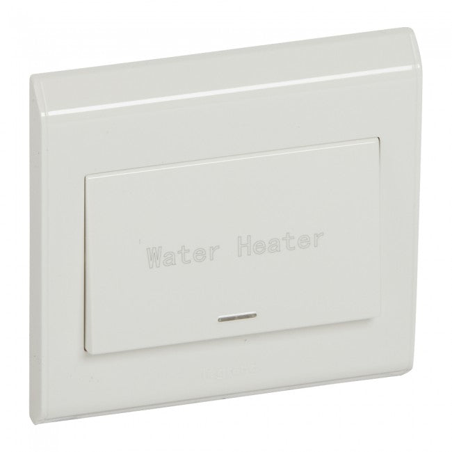 Legrand DP Switch + LED + Water Heater 20A