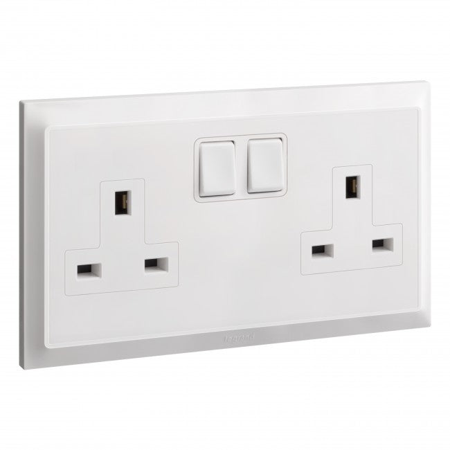 Legrand Double Switch Socket 13A