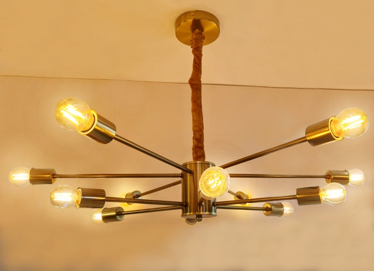Chandelier Light Golden
