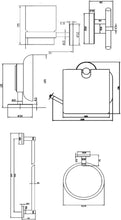 Load image into Gallery viewer, PROJECT bathroom accessories set (6 pcs) (RAK 21022)
