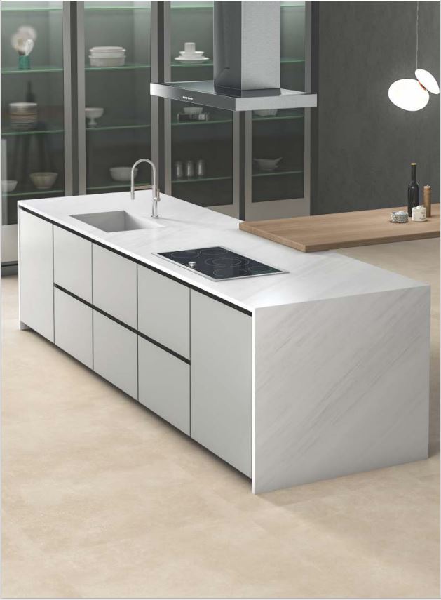 Simpolo Kitchdeck Golden Silk White