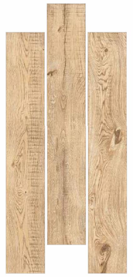 Simpolo Wooden Plank Bruciato Amber