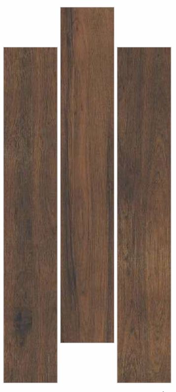 Simpolo Wooden Plank Deep Teak