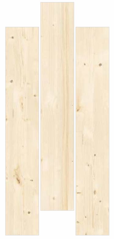 Simpolo Wooden Plank Knotty Pine