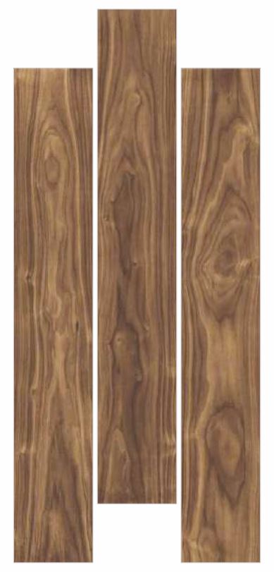 Simpolo Wooden Plank True Walnut