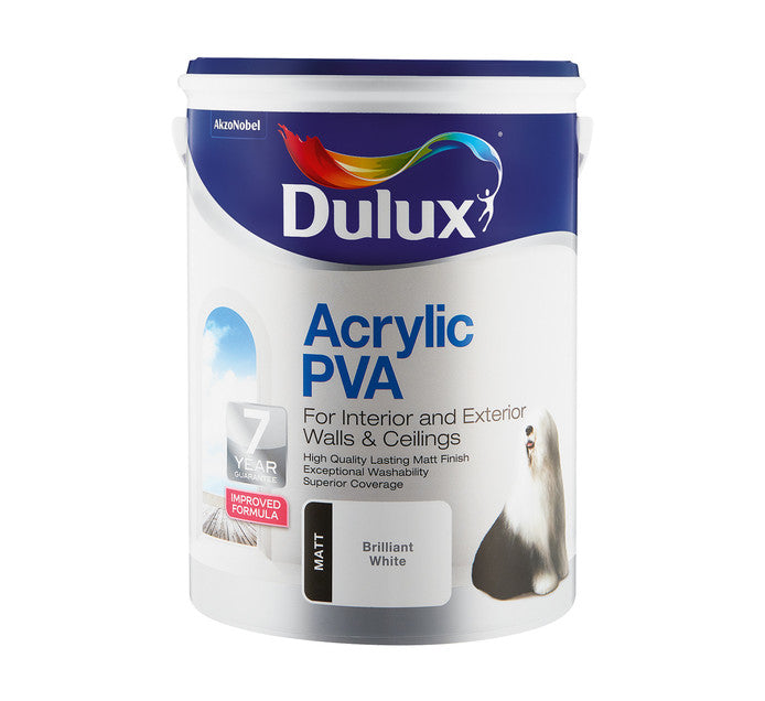 Dulux Acrylic PVA Brilliant White